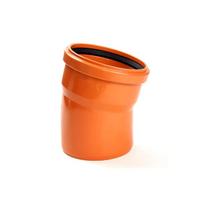 Lauko nuotėkų alkūnė WAVIN 250 x 15°