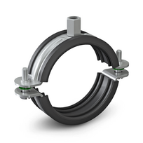 Metalinis laikiklis su dvigubu sriegiu ir triukšmo slopinimo įdėklu NICZUK METALL 1/4"" (13-16 mm), M8-M10