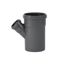 Vidaus nuotekų trišakis WAVIN Optima 110 x 50/45°, pilka
