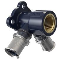 Alkūnė dviguba tvirtinama presuojama WAVIN Tigris K5 20 x 1/2"" vidurys x 20