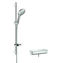 Thermostatinis maišytuvas HANSGROHE Ecostat Select su 90 cm dušu stovu Raindance Select S, 27037000