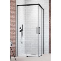 Dušo kabina RADAWAY Idea Black KDD (Įvairių išmatavimų pasirinkimas)