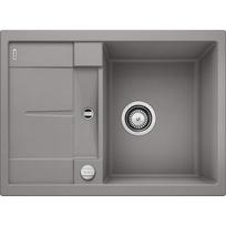 Akmens masės (granitinė) plautuvė BLANCO METRA 45 S Compact, 68x50 cm, Aliuminio metalinė