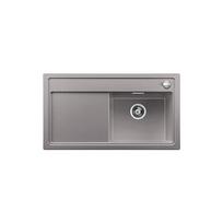 Akmens masės (granitinė) plautuvė BLANCO ZENAR 5 S, 91.5x51 cm, Aliuminio metalinė