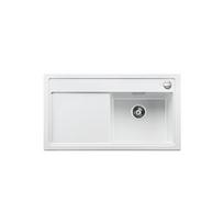 Akmens masės (granitinė) plautuvė BLANCO ZENAR 5 S, 91,5x51 cm, Balta