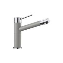 Kitchennis (plautuvės) maišytuvas BLANCO ALTA Compact, aliuminio metalinė/chromuotas