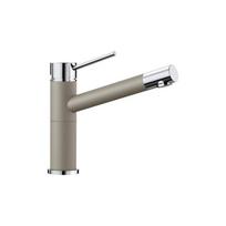 Kitchennis (plautuvės) maišytuvas BLANCO ALTA Compact, triufelio/chromuotas