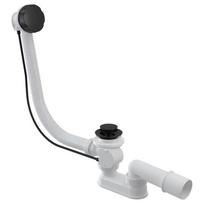 Sifonas voniai ALCA PLAST juodas-matinis, automatinis A55BLACK-80