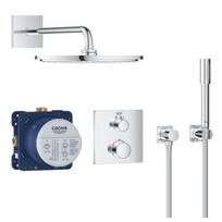 Potinkinė dušo sistema GROHE Grohtherm, chrome, 34730000