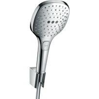 Dušo komplektai HANSGROHE Raindance Select E120 Chrome, 3 funkcijos, (Įvairių ilgių pasirinkimas)
