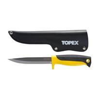 Peilis su dėklu TOPEX 120 mm