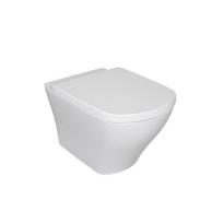 Pakabinamas WC puodas RAVAK Classic RimOff su dangčiu Classic soft close