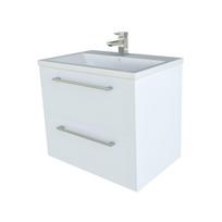 Apatinė spintelė su praustuv(2 stalčiai) KAMĖ Scandic 61 cm, balta