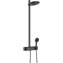 Dušo sistema su termostatu HANSGROHE Pulsify S, juodas-matinis, 24240670