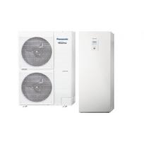 J naujausios kartos šilumos siurblys oras - vanduo 12 kW PANASONIC T-CAP su integruotu 185 l katiliu, trifazis