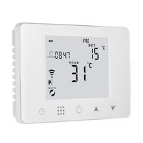 Belaidis virštinkinis patalpos termostatai Wiriless, balta