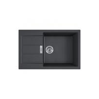 Tektonito plautuvė FRANKE Sirius S2D 611-78XL, 78x50 cm, "Carbon"" (juoda)