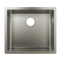 Nerudijančio plieno plautuvė HANSGROHE 550 x 500 mm, 43427800