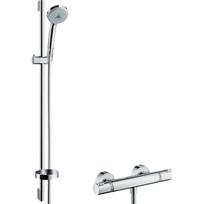 Termostatinis dušas maišytuvas su 95,8 cm dušu stovu HANSGROHE Croma 100, 27085000