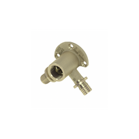 Dviguba prietaisinė alkūnė žalvarinė TECEflex 16 x 1/2"" vidurys, 768501