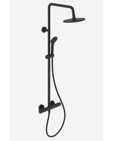 Virštinkinė dušo sistema IDEAL STANDARD, IdealRain, juoda-matinė, A7545XG