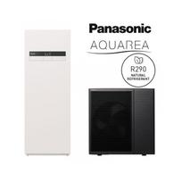 K naujausios kartos šilumos siurblys oras - vanduo 7 kW PANASONIC Aquarea su integruotu 185 l katiliu, vienfazis