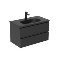 Pakabinama vonios spintelė su praustuv IDEAL STANDARD Tesi 60 cm, juoda-matinė