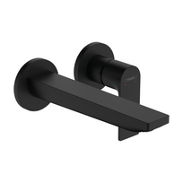 Potinkinis maišytuvas praustuvui HANSGROHE Rebris E 200 mm, juodas-matinis, 72568670
