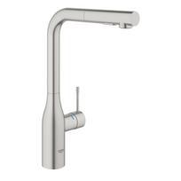 Kitchennis (plautuvės) maišytuvas su ištraukiama žarnele GROHE Essence, 30504DC0