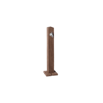 Dekoratyvinė vandens kolonėlė GARANTIA Wood (tamsus medis)
