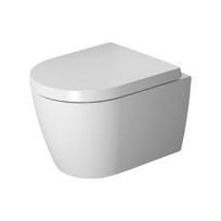 Pakabinamas unitazas DURAVIT Me by Starck Compact Rimless su Soft close dangčiu, 45300900A1