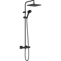 Termostatinė dušo sistema HANSGROHE Vernis Shape 240, juodas-matinis, 26429670