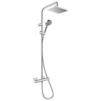 Termostatinė dušo sistema HANSGROHE Vernis Shape 230, chromas, 26286000