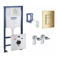 Potinkinio (WC) rėmo rinkinys GROHE Rapid SL 5 in 1 Skate Cosmopolitan Cool sunrise
