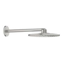 Stacionari dušo galva su laikikliu GROHE Rainshower SmartActive 310 mm 2jet, supersteel, 26475DC0