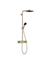 Termostatinė dušo sistema HANSGROHE Pulsify S 260 1jet EcoSmart, šveista bronza, 24221140