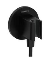 Vandens išvadas potinkiniam dušui HANSGROHE FixFit S Round, juodas-matinis, 26888670