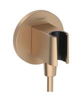Vandens išvadas potinkiniam dušui HANSGROHE FixFit S Round, šveista bronza, 26888140