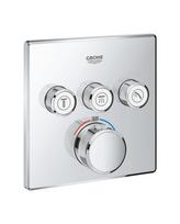 Potinkinis termostatinis vonios-dušo maišytuvas GROHE Grohtherm SmartControl 3 išėjimų, chromas, 29126000