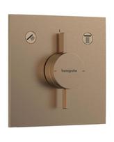 Virtinkinė dalis HANSGROHE DouTurn E 2 funkcijų, šveista bronza, 75417140