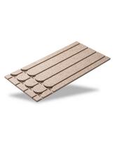 Frezuota sausos sistemos plokštė su posūkiu SEALO MFP 16/17 mm (1200 x 600 x 22 mm) / 150 mm