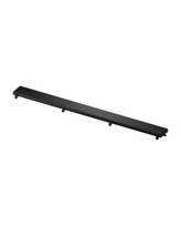 Dušo latako grotelės TECEdrainline 900 mm, Steel juoda-matinė