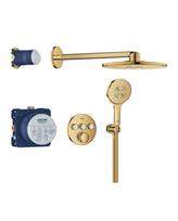 Potinkinis termostatinis dušo komplektas GROHE Grohtherm SmartControl Rainshower SmartActive 310, 34863GL0