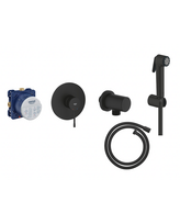 Bidete dušelio rinkinys GROHE Essence su Tempesta-F Trigger galvute, phantom black