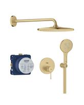 Potinkinis dušo komplektas GROHE Essence Mono 310, brushed cool sunrice, 25287GN0