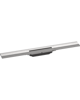 Dušo latako grotelės HANSGROHE RainDrain Flex 900 mm, sieninis, brushed stainless steel