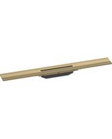 Dušo latako grotelės HANSGROHE RainDrain Flex 900 mm, sieninis, brushed bronze