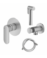Potinkinis bidette dušelio rinkinys MARINER Uno, Brushed Chrome