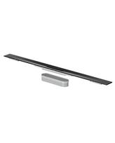 Latako grotelės ACO ShowerDrain S+, Plate black, ilgis - 1000 mm