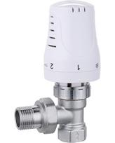 Termostatinis kampinis ventilis su reguliavimo galvute SEALO RA-N 1/2" - M30 x 1,5 - 6-28° C